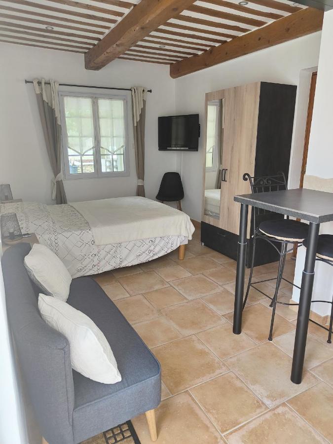 Studio Au Calme Avec Piscine Et Toutes Les Commodites Necessaires Le Thor Εξωτερικό φωτογραφία